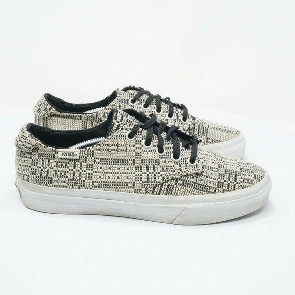 Vans | Shoes | Vans Ultracush Womens Low Pixel Textured Woven Sneakers Beige  Black Size 7 | Poshmark
